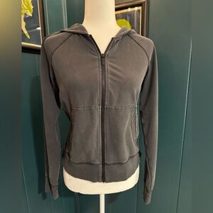 Lululemon dark Gray Zip-Up Hoodie